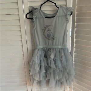 Kids Light Blue Princess Costume Dress